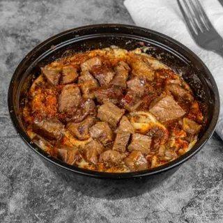 Cajun Steak Fettuccine Alfredo Pasta